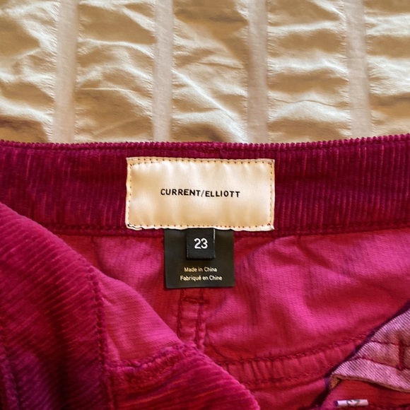Current/Elliott corduroy mini skirt size 23 - Picture 6 of 9